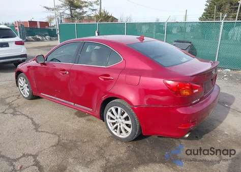 2007 Lexus Is 250 z USA, uszkodzony, nr VIN JTHCK262275010441